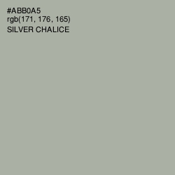 #ABB0A5 - Silver Chalice Color Image
